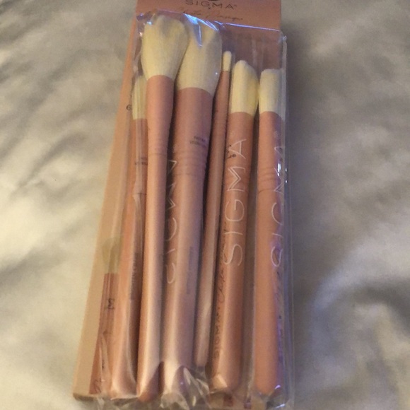 Sigma x Christen Dominique 6PC Never Before Seen Face Brush Set NIB - Picture 7 of 12